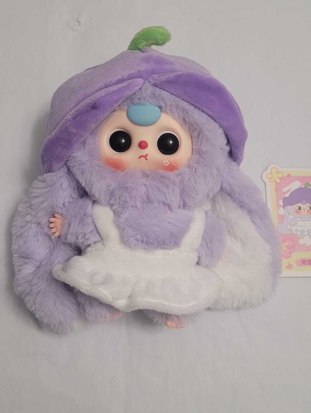 Cureplaneta Baby Three Where is Spring series Forget-me-not Plush Pendant